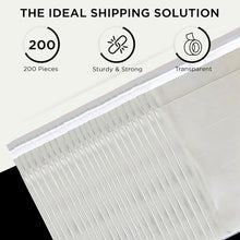 Load image into Gallery viewer, 200 pieces 5"x7" + 2" flap - 100% Recycled Mailer bags