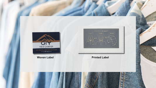 Custom Clothing Labels: Woven vs Printed