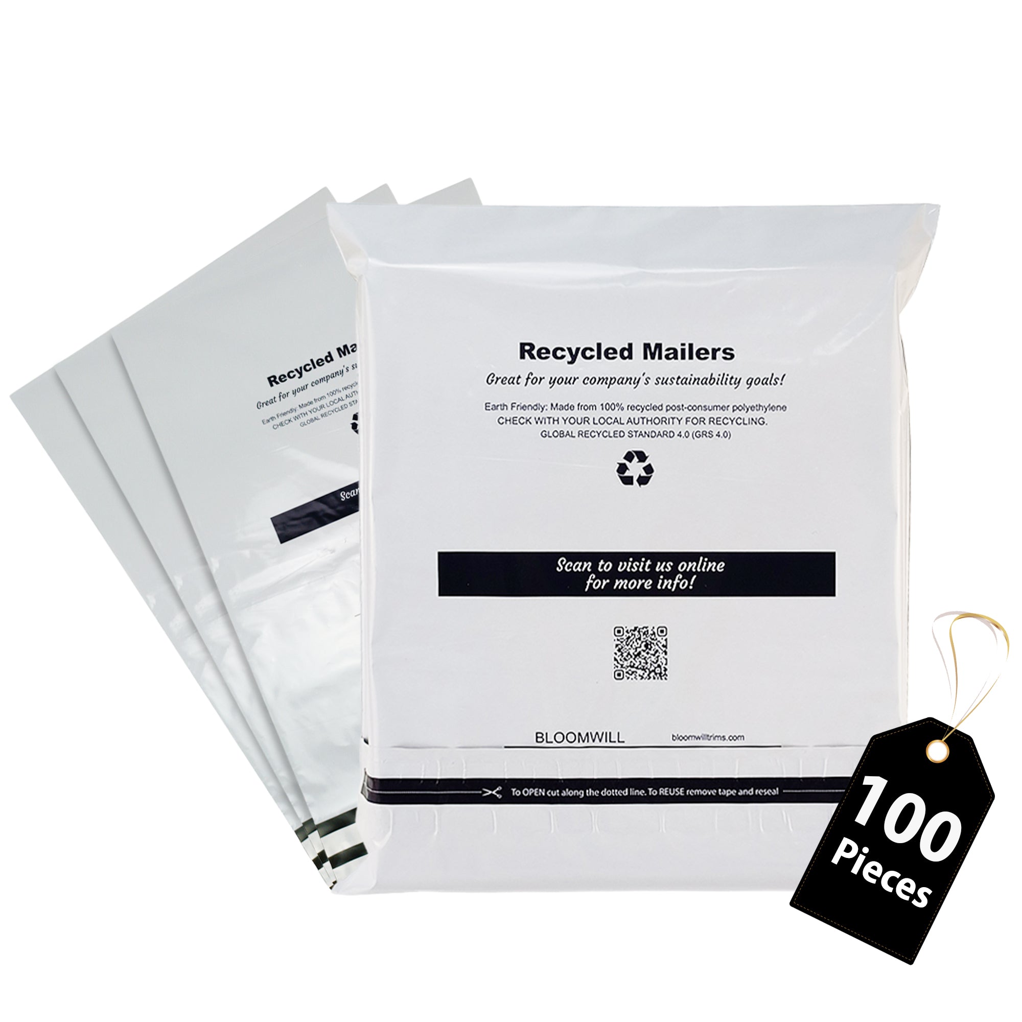 Shipping bags recyclable sale